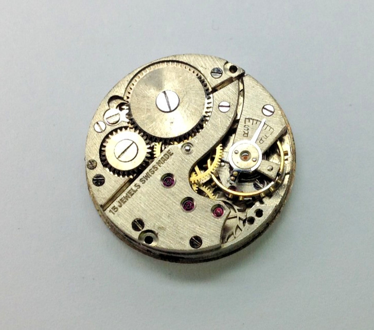 AROGNO cal. 152 Mechanical Watch Movement – AVIA – Restoration / Repair