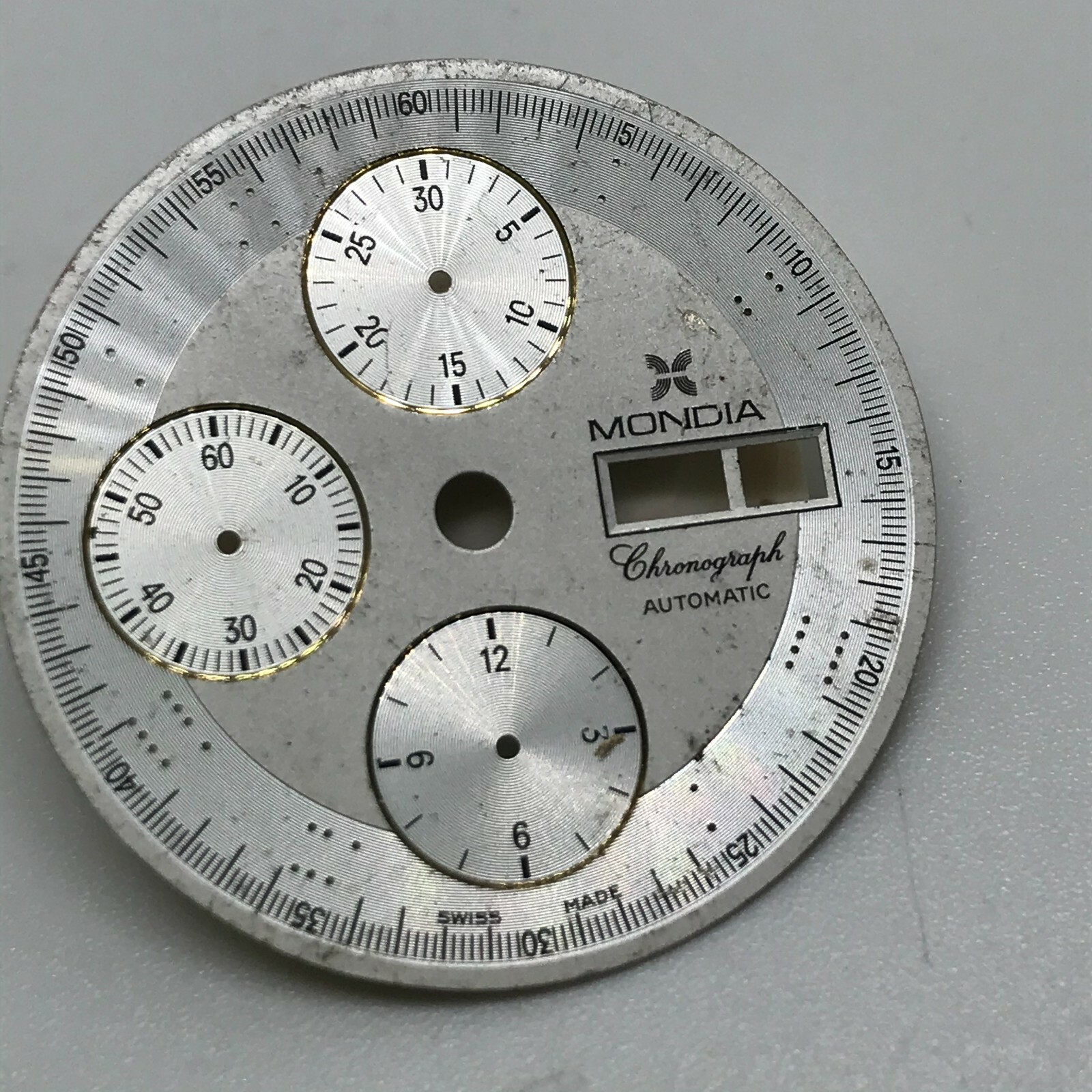 Mondia Chronograph Automatic vintage 31mm, DIAL, PARTS REPAIRS