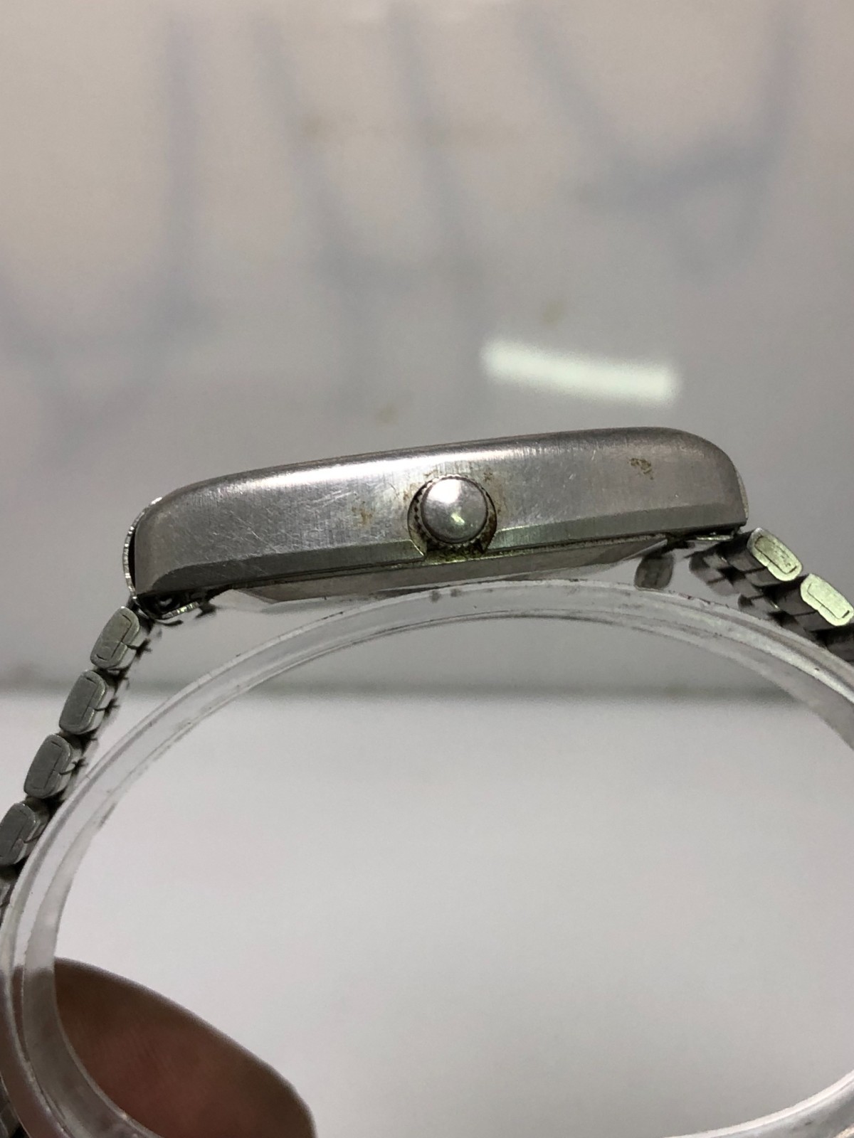 Vintage Seiko LM 5606-5040 Case & Bracelet Used as a Parts