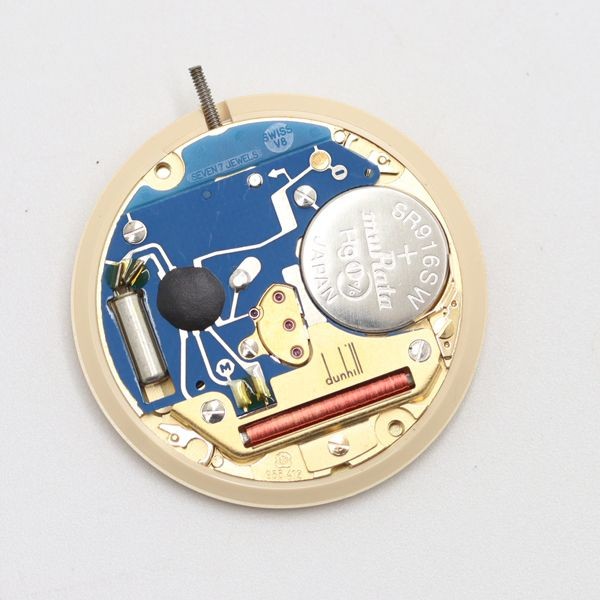Dunhill Genuine Movement CAL.955412 Men’s Quartz Parts Gold Color For Parts