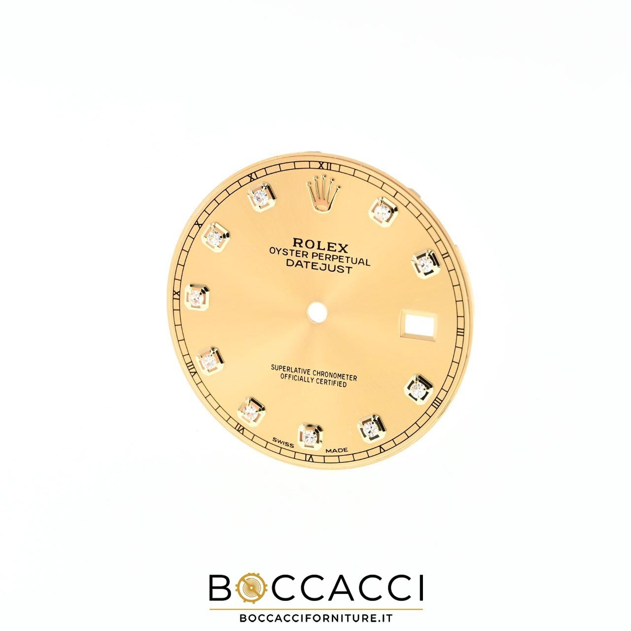 ROLEX Champagne Diamond Factory Dial for Datejust 41 126333 126303 (OTTI…