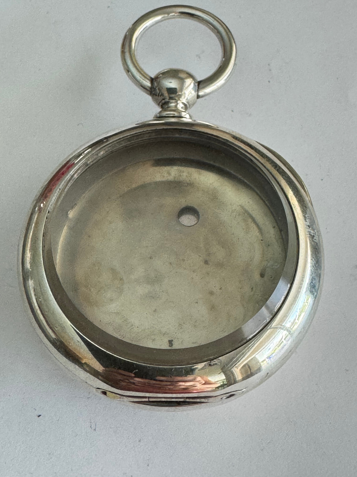 VINTAGE 18 SIZE DUEBER NEWPORT COIN SILVER POCKET WATCH CASE KEY WIND KEY SET