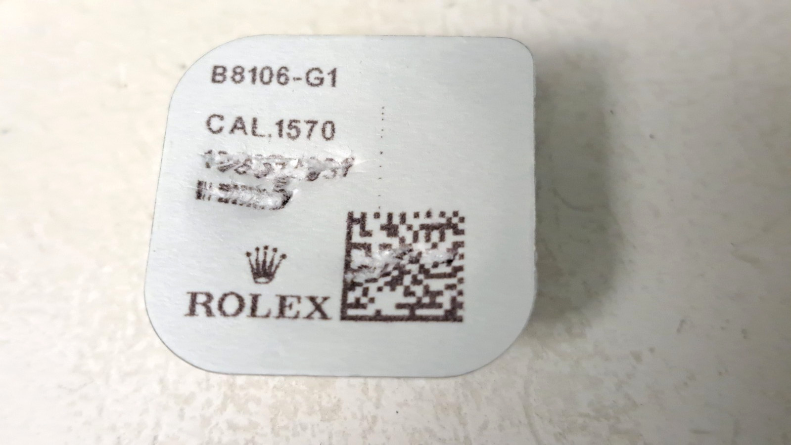 Rolex 1520 8106, 1570 8106 Balance Complete -New/Sealed Genuine for watch repair
