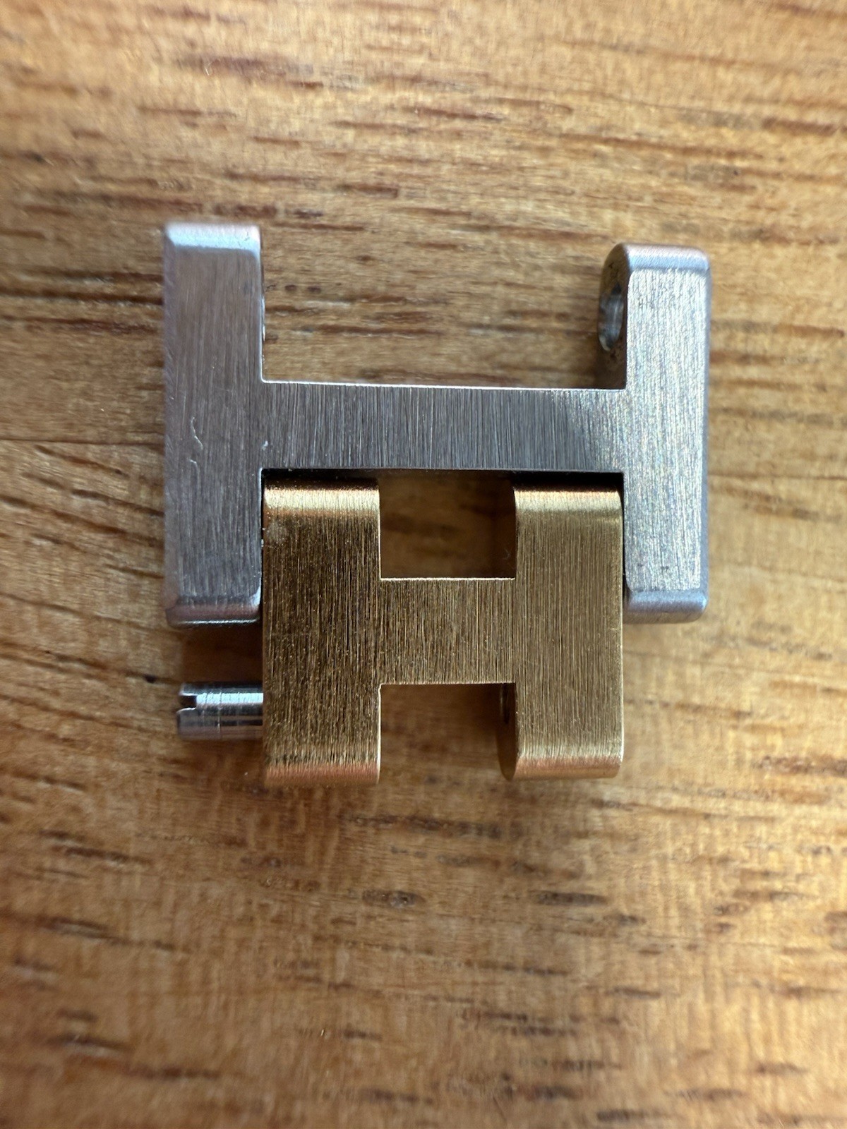 HERMES Clipper 12mm Authentic Link Watch Band Bracelet Parts