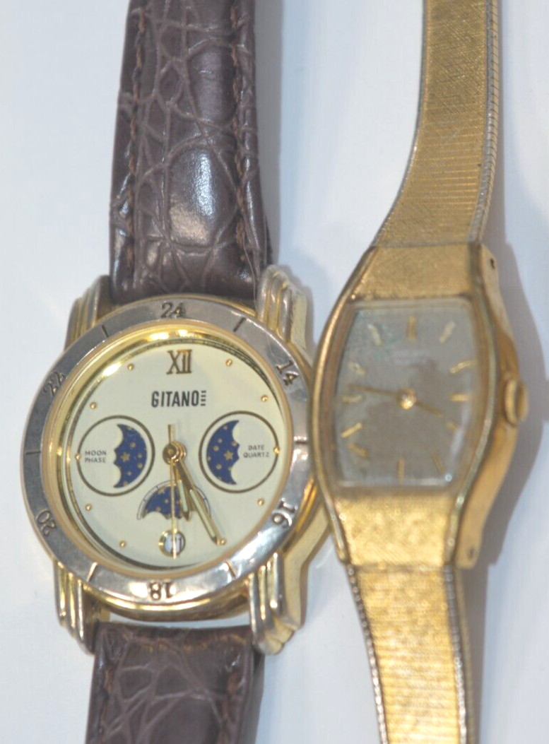 JOB lot of 10 watch’s vintage As Is SEIKO**CITIZEN**TIMEX**GUESS etc. Dont run