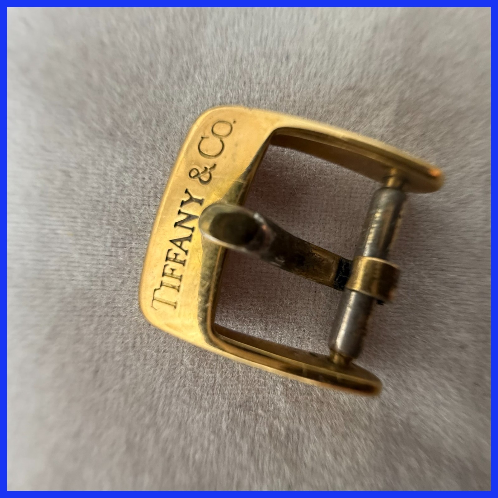 GENUINE VINTAGE TIFFANY LADIES GOLD FILLED WATCH BUCKLE 10MM #511