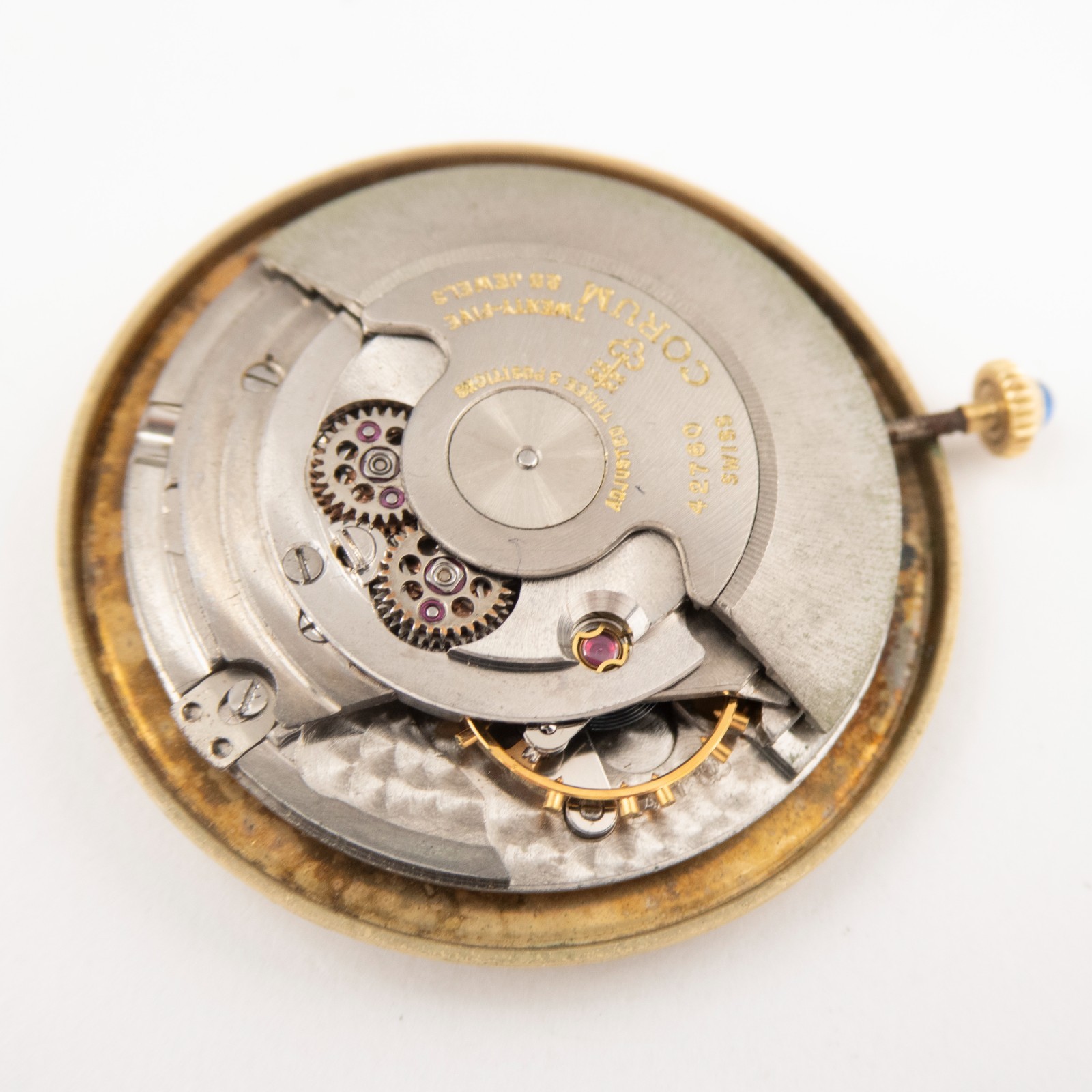Vintage Corum / ETA 2451 25-Jewel Automatic Wristwatch Movement, Runs
