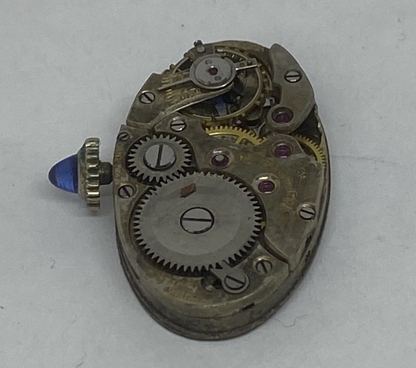 Warwick Watch Movement Manual Wind Good Balance Cal. 225 17 jewels -6.5 W/ Dial