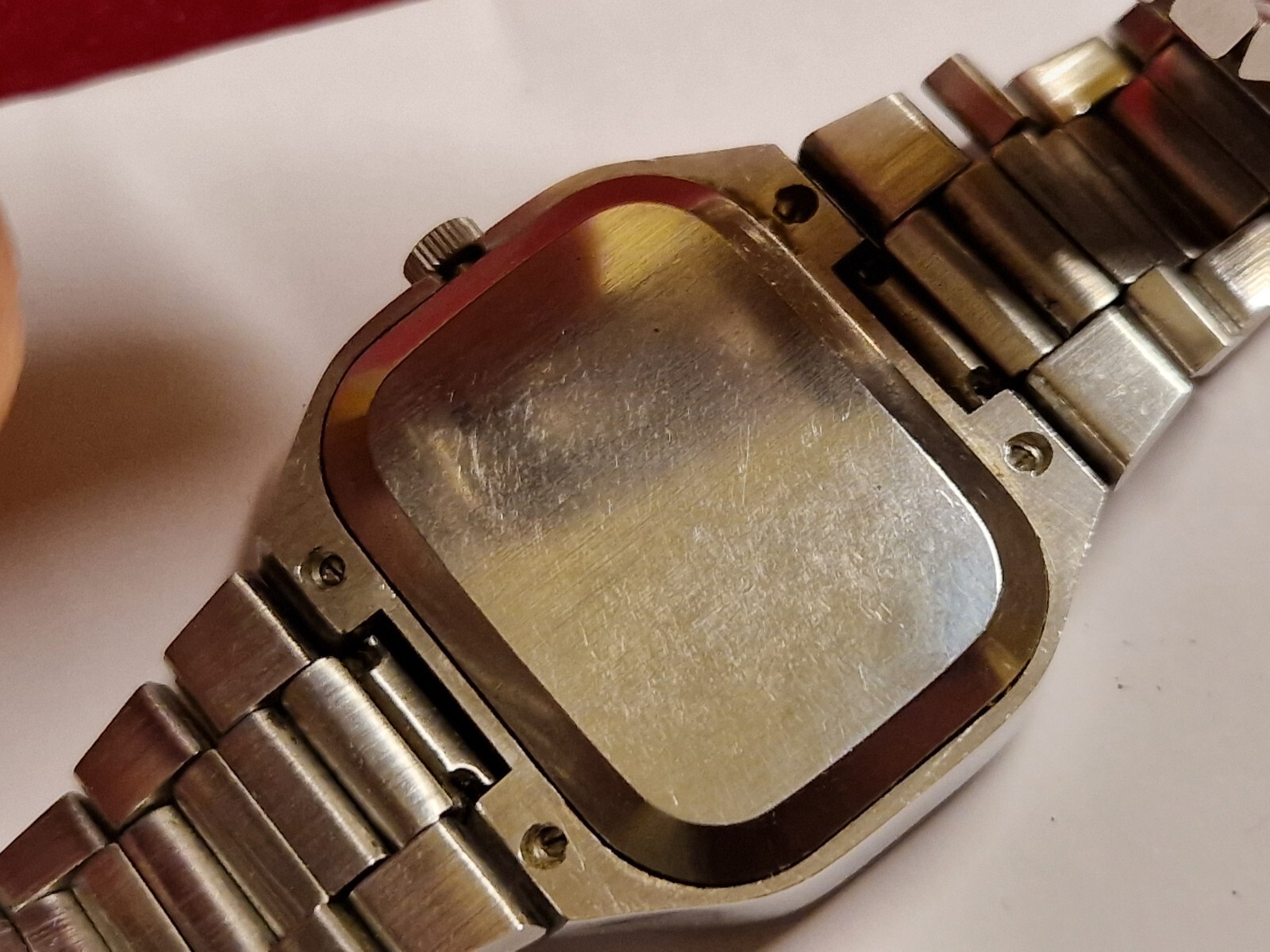 vintage ROTARY Automatic AS 2066 TV cased collectible day date needs serviced