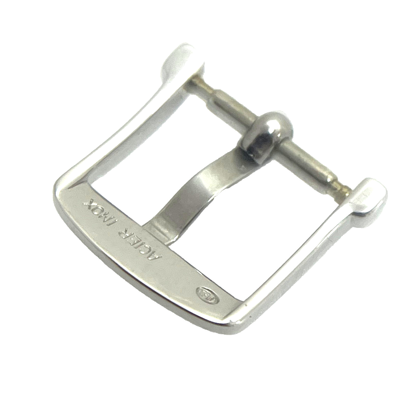 Blancpain Watch Buckle SS 12mm Silver Tone Replacement Part Genuine #B829