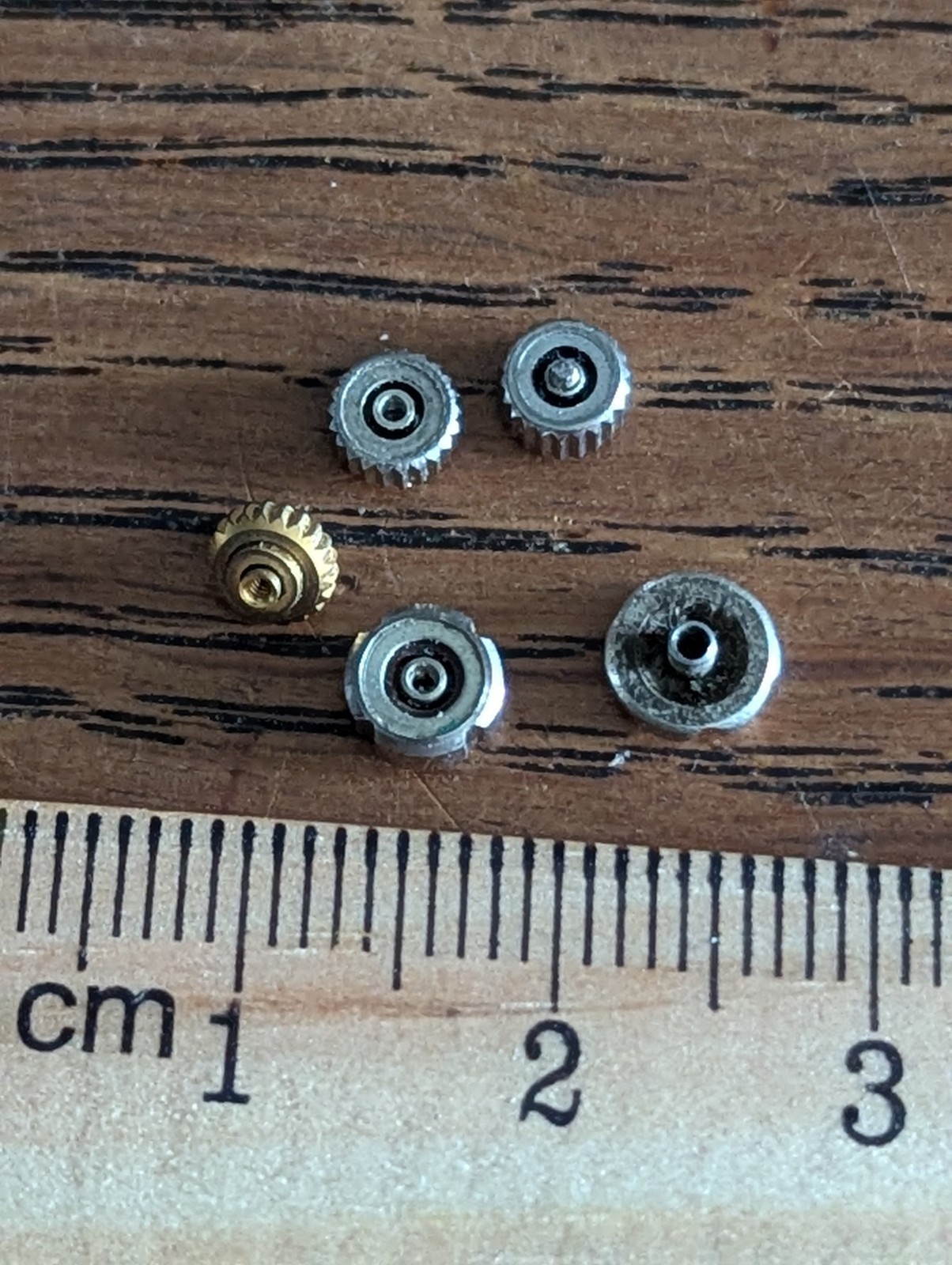 Omega Watch Crowns, Used / Damaged, for Repair, Watchmaker Parts #S815