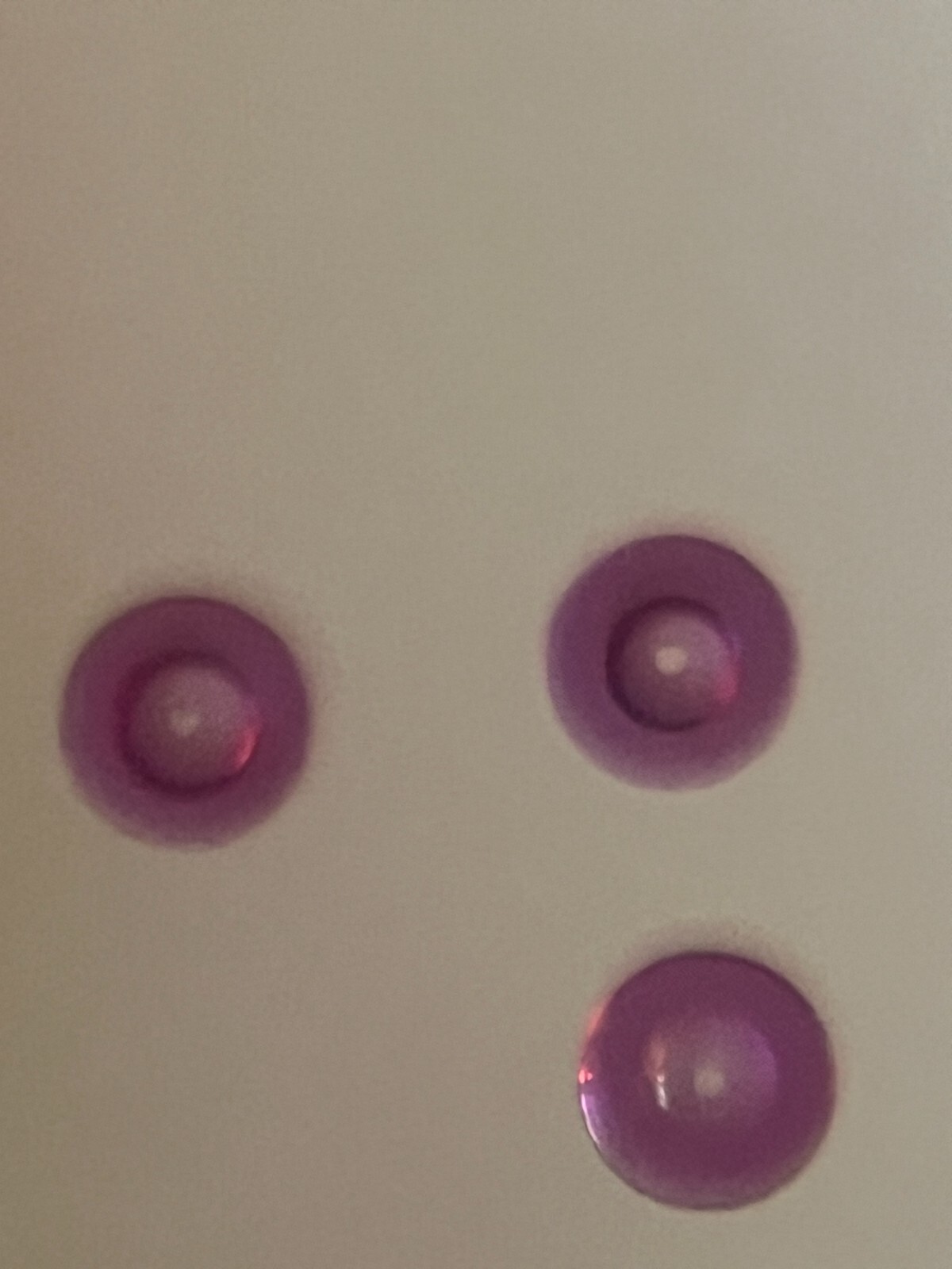 BALANCE HOLE JEWELS RUBY Hole 8, OD 90, 12 Pieces