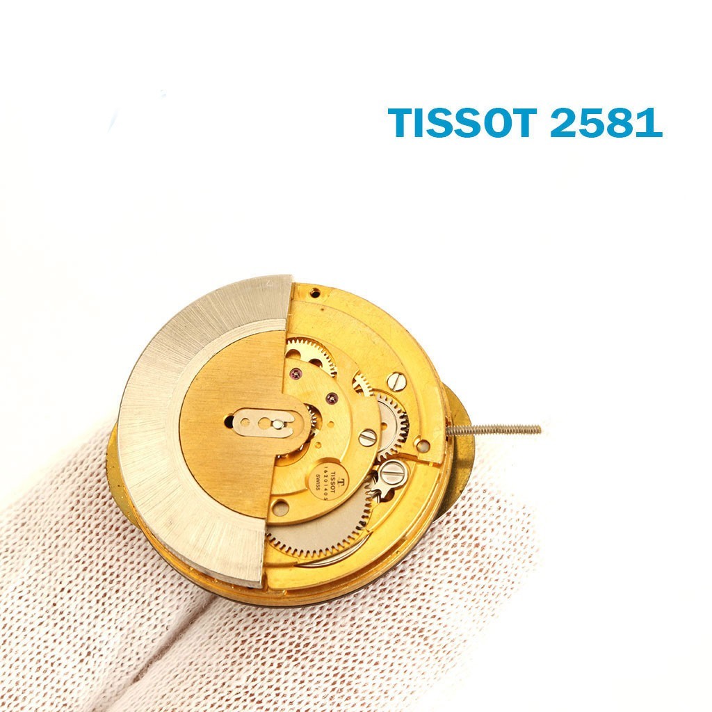 TISSOT 2581 Swiss Automatic Movement – White Date Disk .