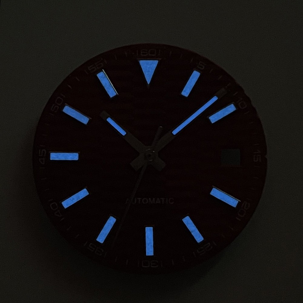 Miyota 8215 DG2813 Compatible 29mm Blue Sterile Watch Dials and Hands