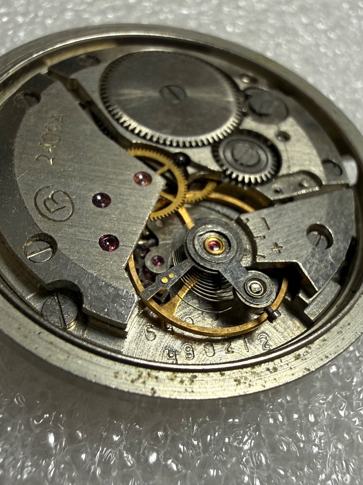 Watch movement USSR Vostok Cal.2409A plus Dial.For parts.