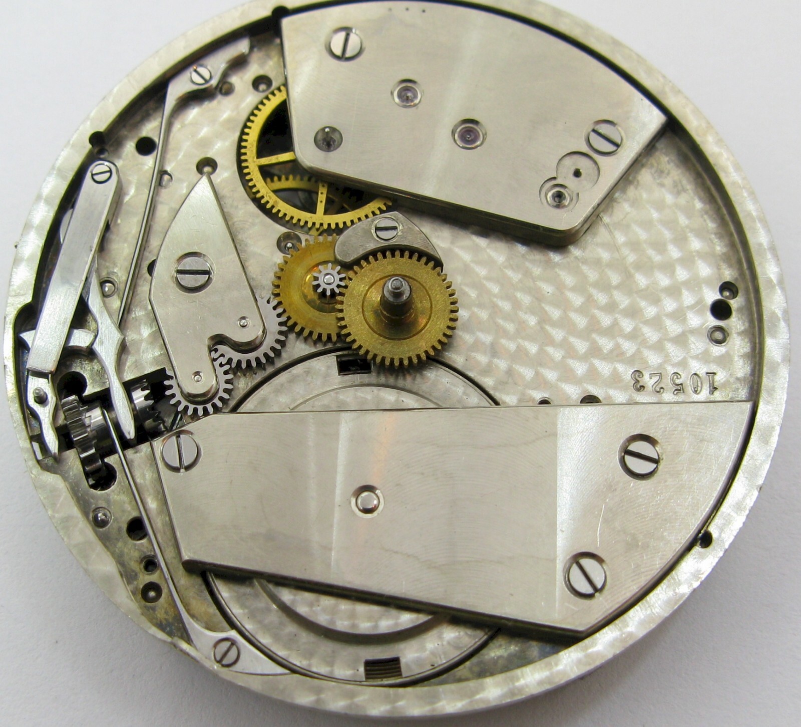 J. A. Linherr New York Pocket Watch broken movement … for parts …