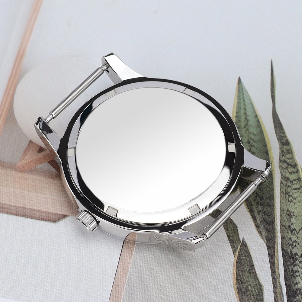 Diver Watch Cases 40.5mm Polished 316L Stainless 10ATM For Miyota GM00 Movement