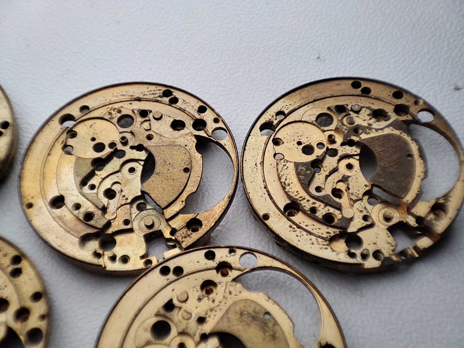 AS ST 1803 Watch Main Plate Platinum 23.6mm x1 for buy