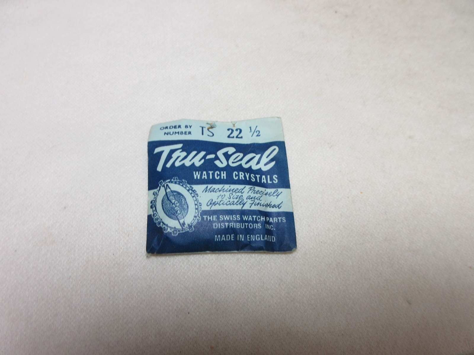 TRU-SEAL WATCH CRYSTAL TS 22 1/2 WATCHMAKER REPLACEMENT PART #243