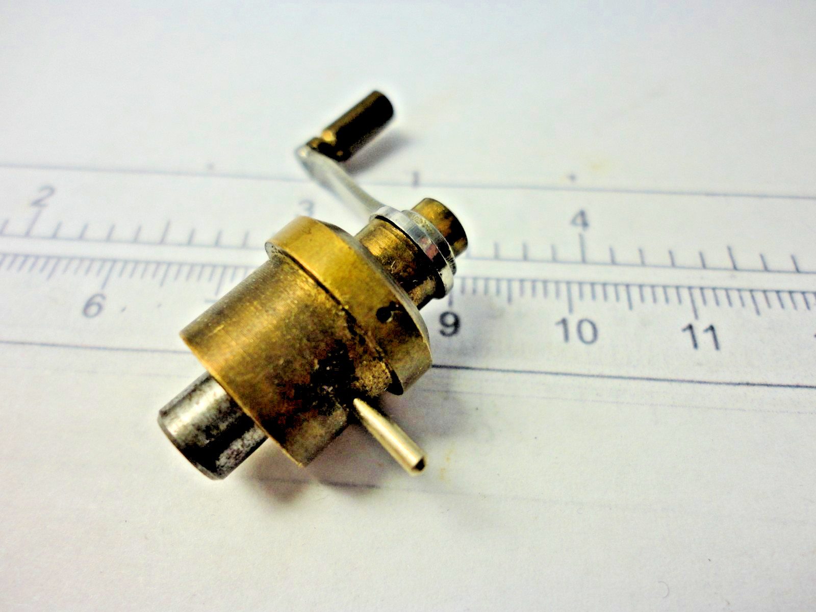 Watchmakers Mainspring Winder Drum & Arbor #3