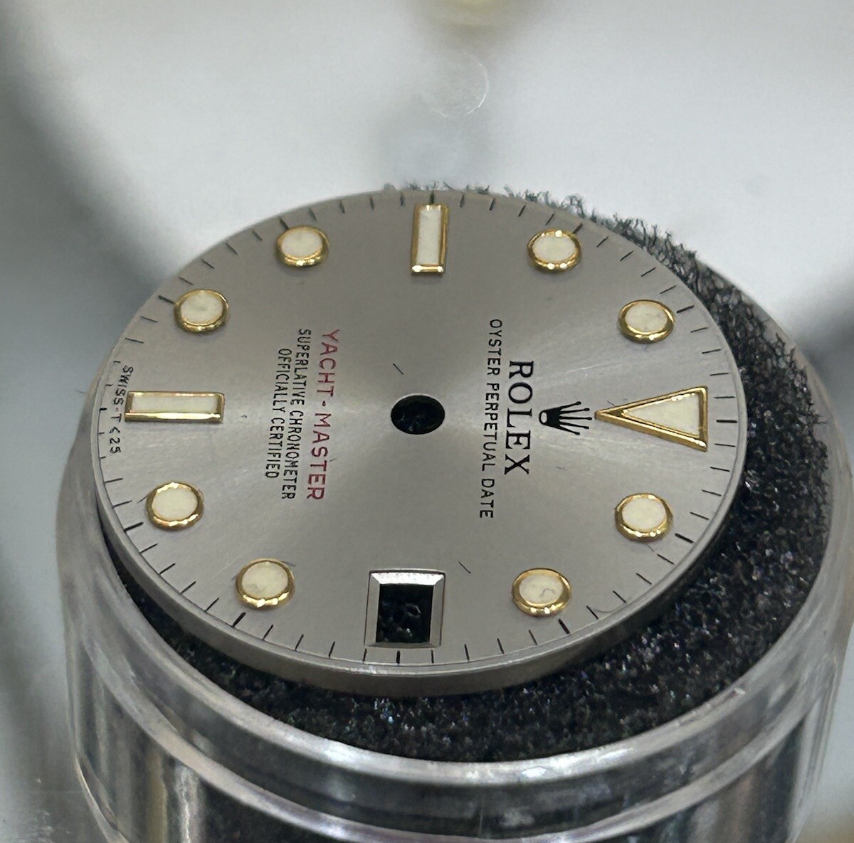 Rolex Yacht Master MidSize Slate Dial for Ref. 168623, 168628, 68623, Swiss T 25