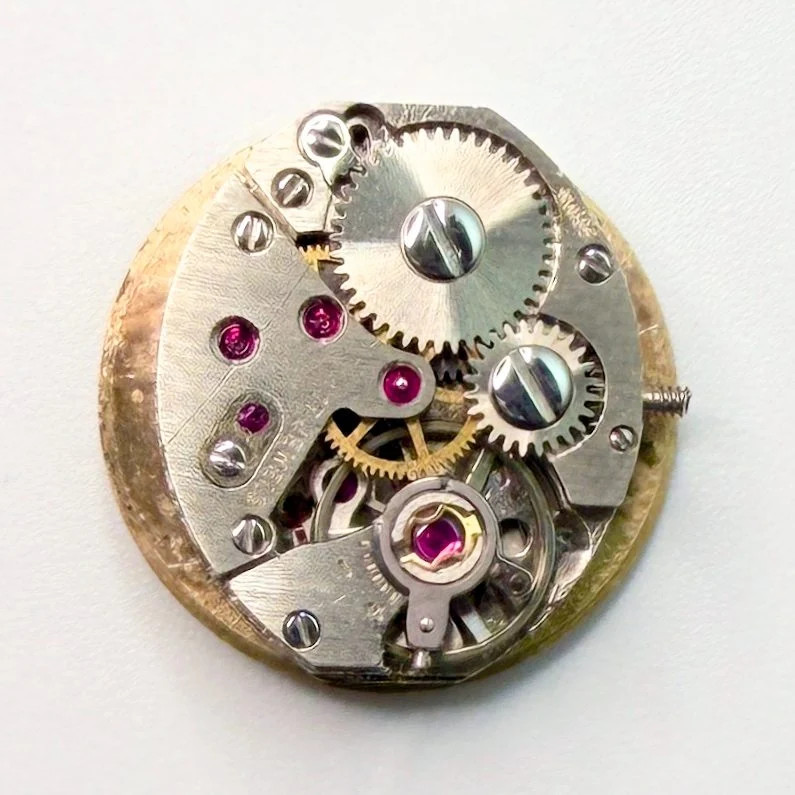 Bernex Watch Movement AS 1677, 17 Jewels, 15 x 12.9mm – For Spares or Repair