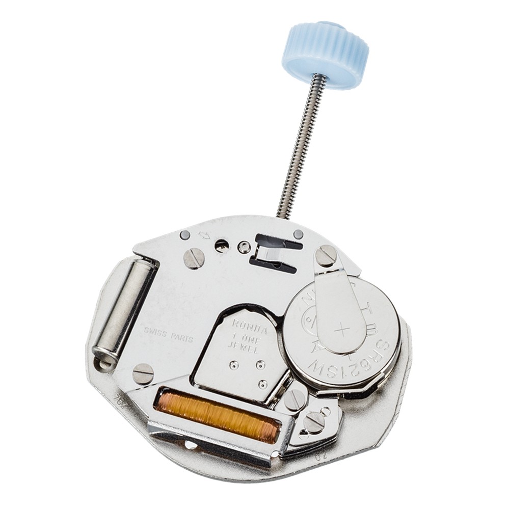2.5mm Thickness Genuine Quartz Watch Movement With Stem For Ronda 762 Accessory