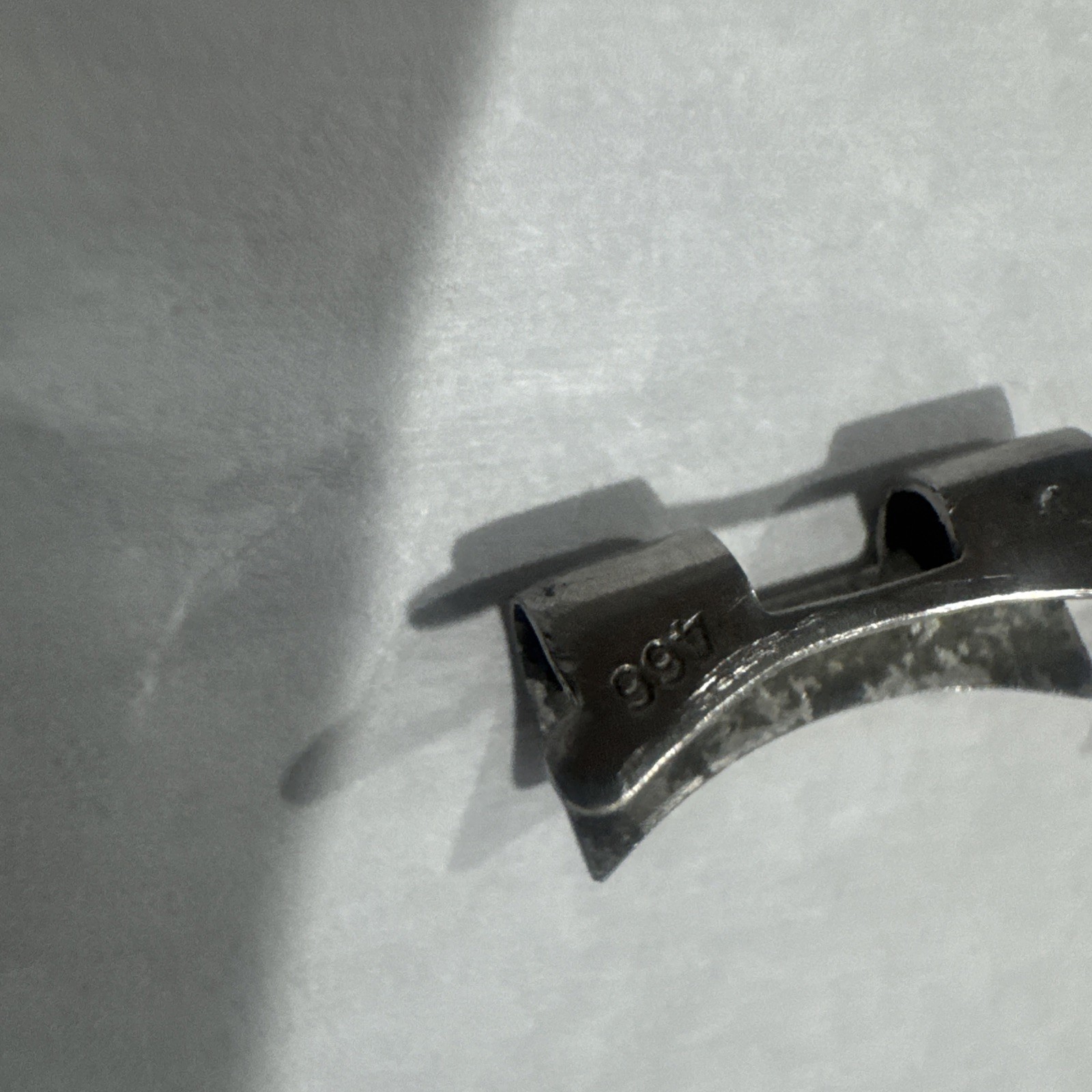 Rolex 466 Factory End links Steel And Gold