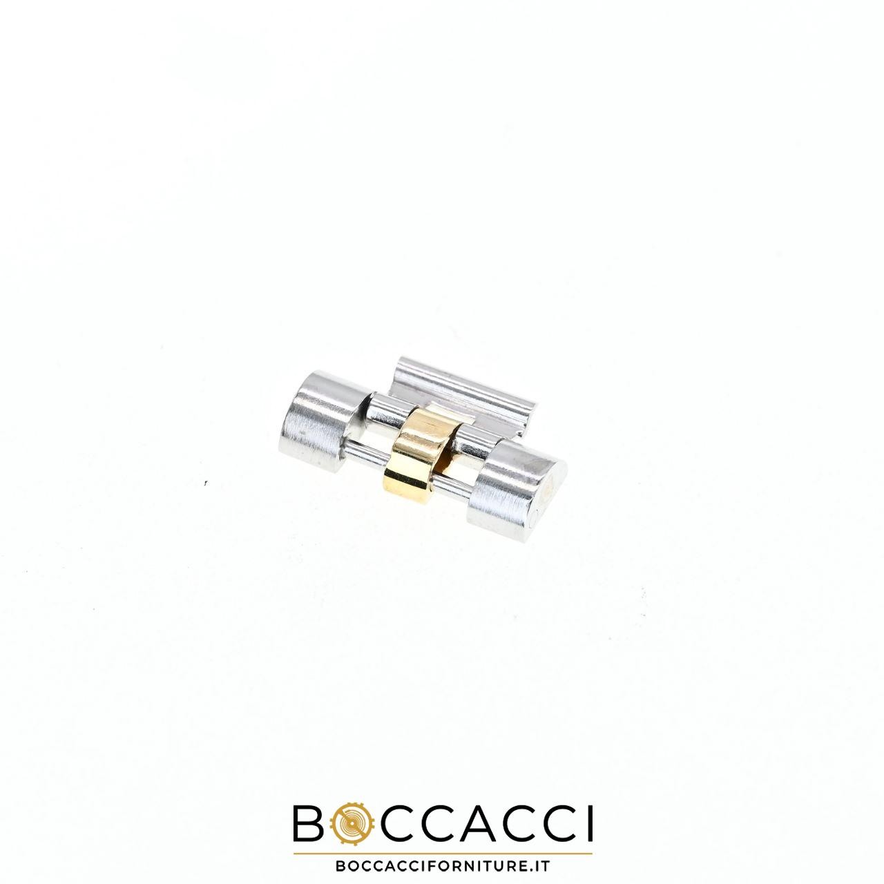 ROLEX First Jubilee Jersey Steel and Gold 15.5mm for 62523, Broken Attachment (USED)