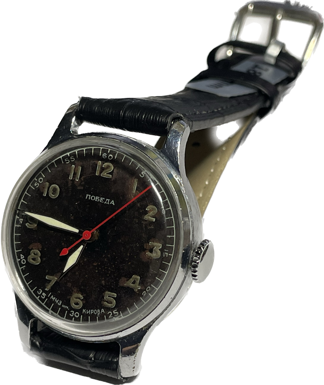 POBEDA 1 MCHZ 3 kv 54 year 15 JEWELS WATCH Vintage oRIGINAL WRISTWATCH