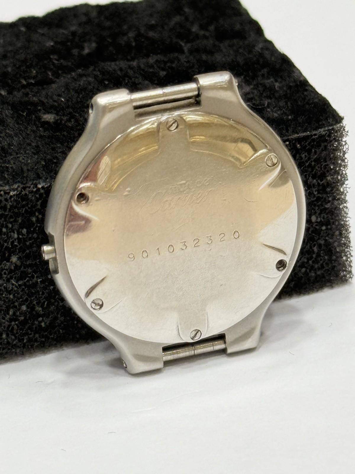 Must De Cartier Quartz Cal.81 Swiss Made Selling For Parts Genuine Swiss Made