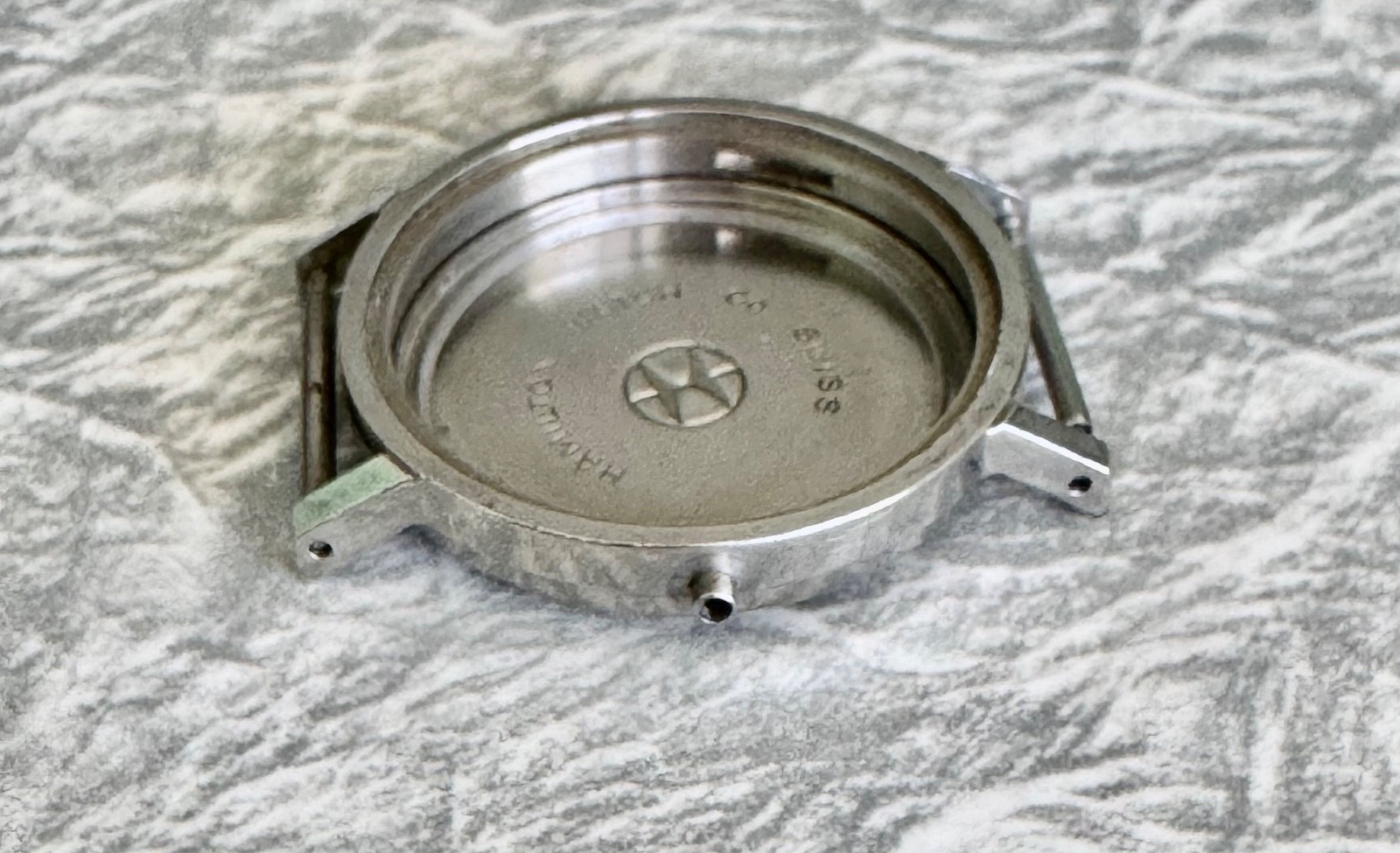 Mens Hamilton Stainless Steel Watch Case 61001-3