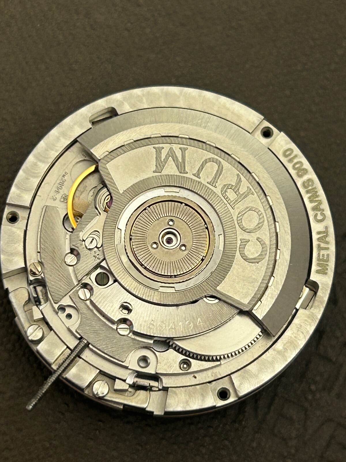 Corum Admiral*s Cup Chronograph Movement ETA 2894 Working need service Black