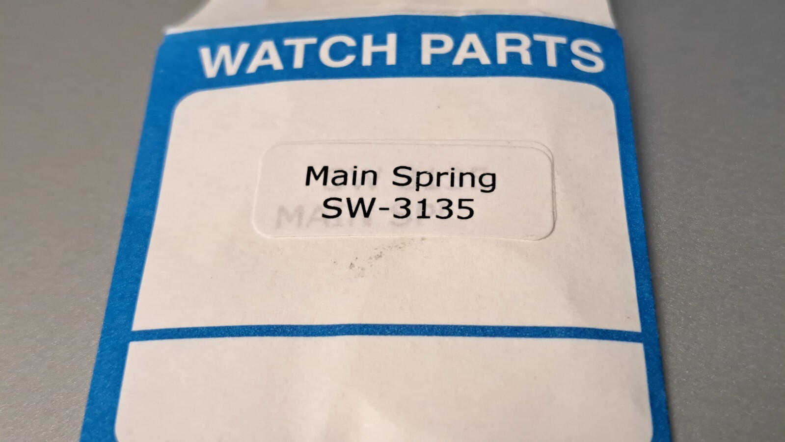 Swiss Made 3135 311 Mainspring new for watch repair for Rlx Schwab & Feller