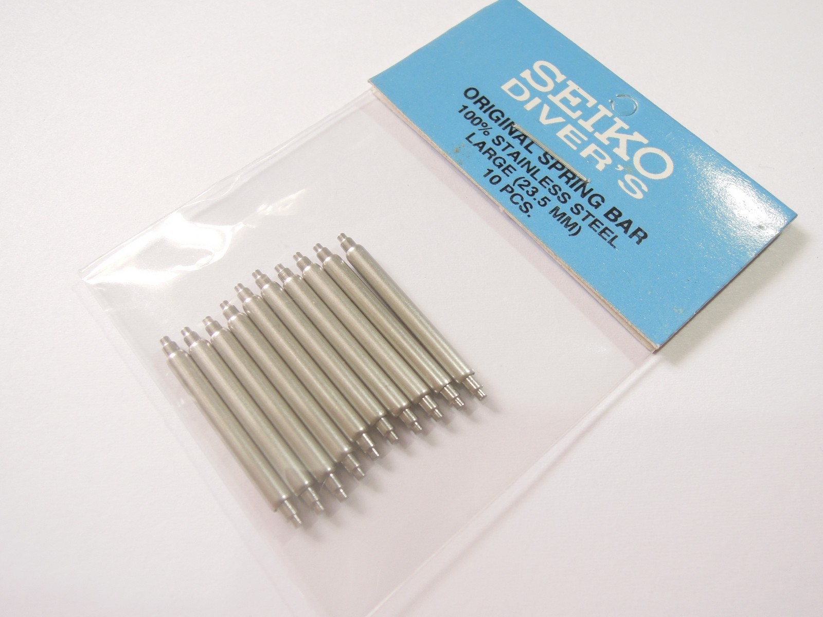 NEW 23.5MM FAT LARGE STAINLESS SPRING BARS DIVERS SKX007/7002-7001/6309-7040