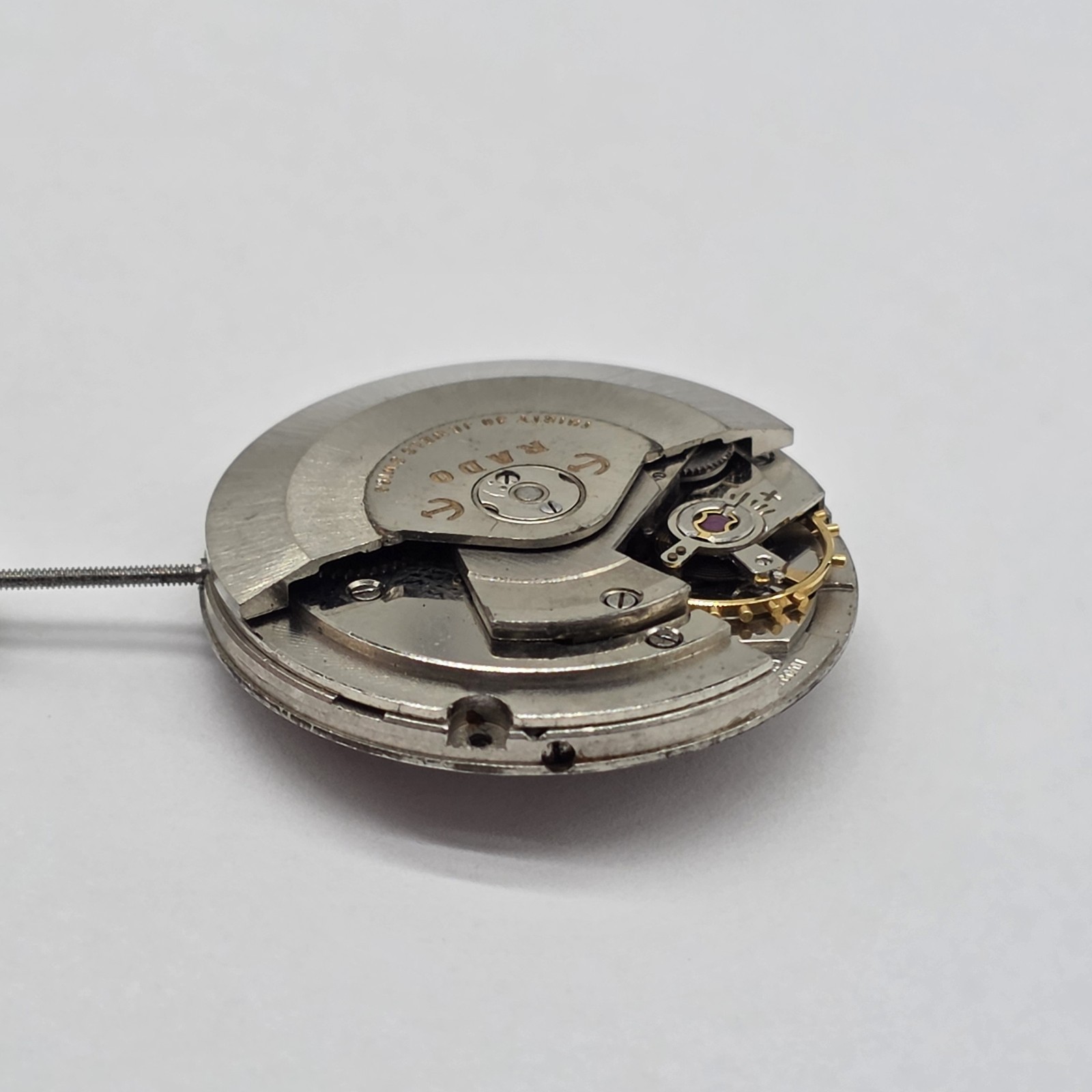 Rado Cal. 1700/01 Automatic Movement 30 Jewels Untested Parts Or Repair #1