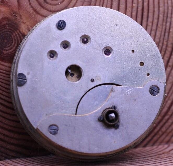 KEYWIND SWISS HIGH GRADE POCKET WATCH MOVEMENT 40.5mm FOR REPAIR (JK)