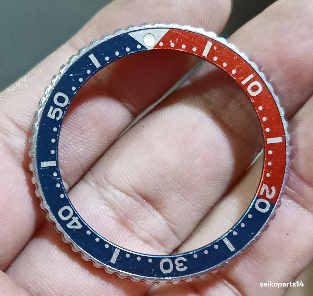 SEIKO PEPSI INSERT ORIGINAL ROTATING BEZEL 6309-729A ALSO 7548-700B 7548-700F