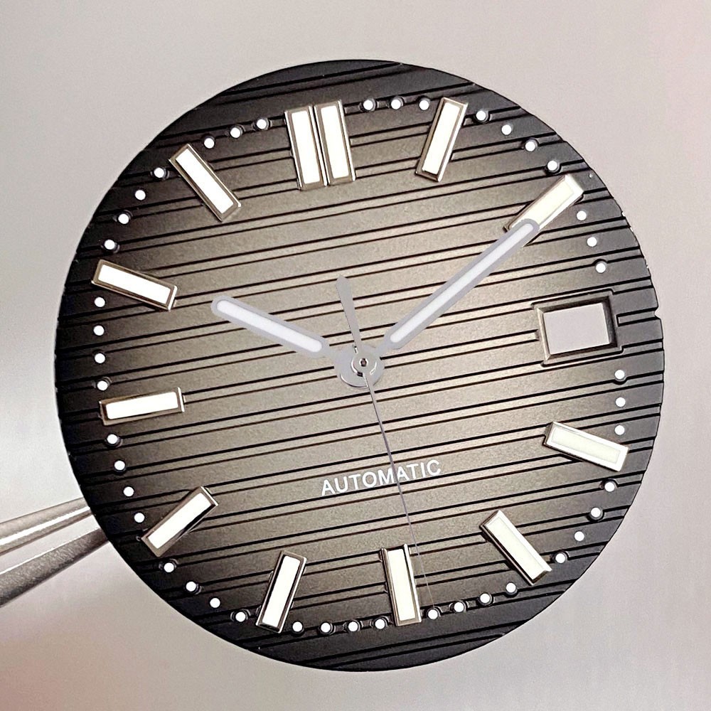 NH35A 40mm Square Watch Case Sapphire Crystal for NH36 NH38 NH70 Waterproof