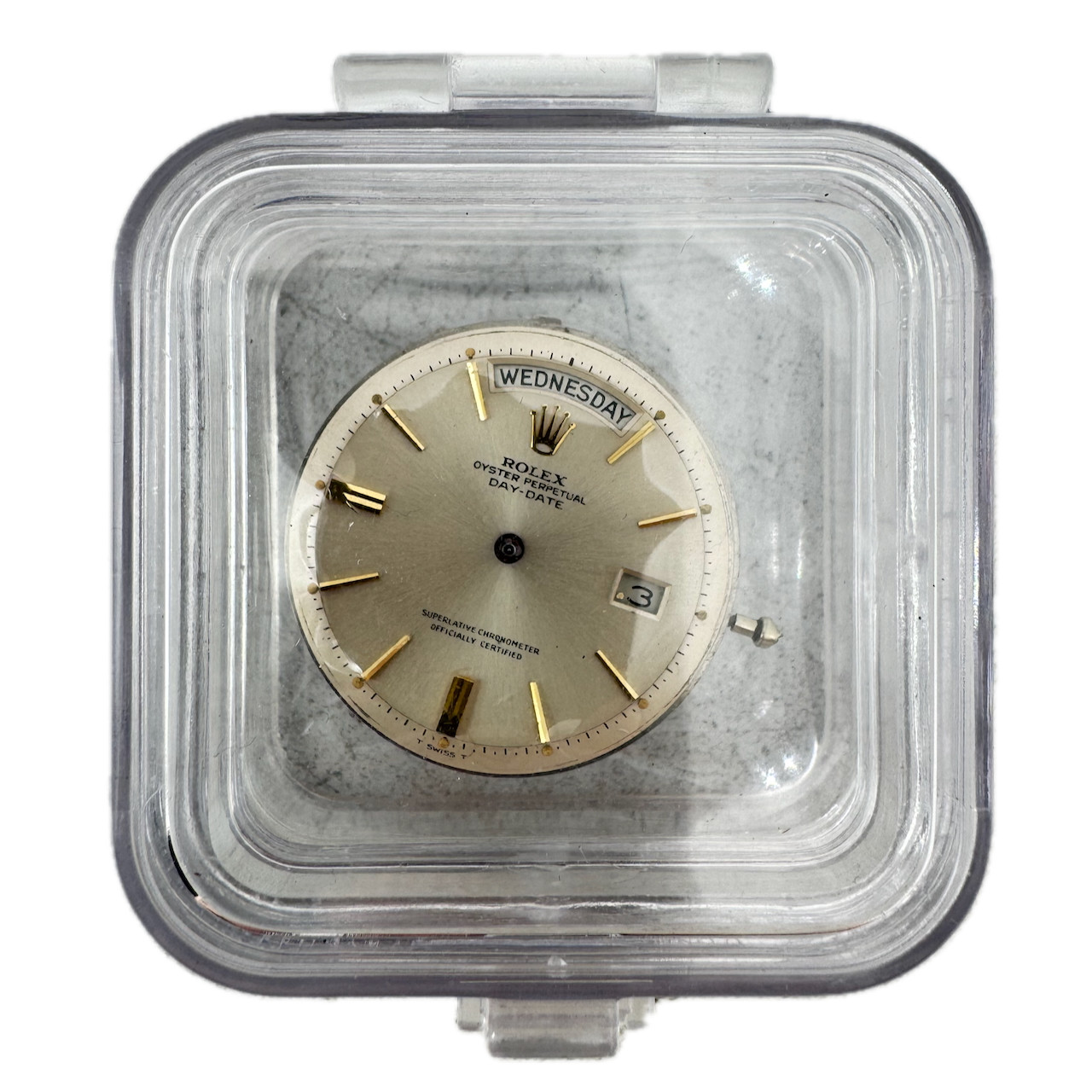 Vintage 30mm Rolex Day Date Automatic Men’s Wristwatch Movement 1555 Swiss