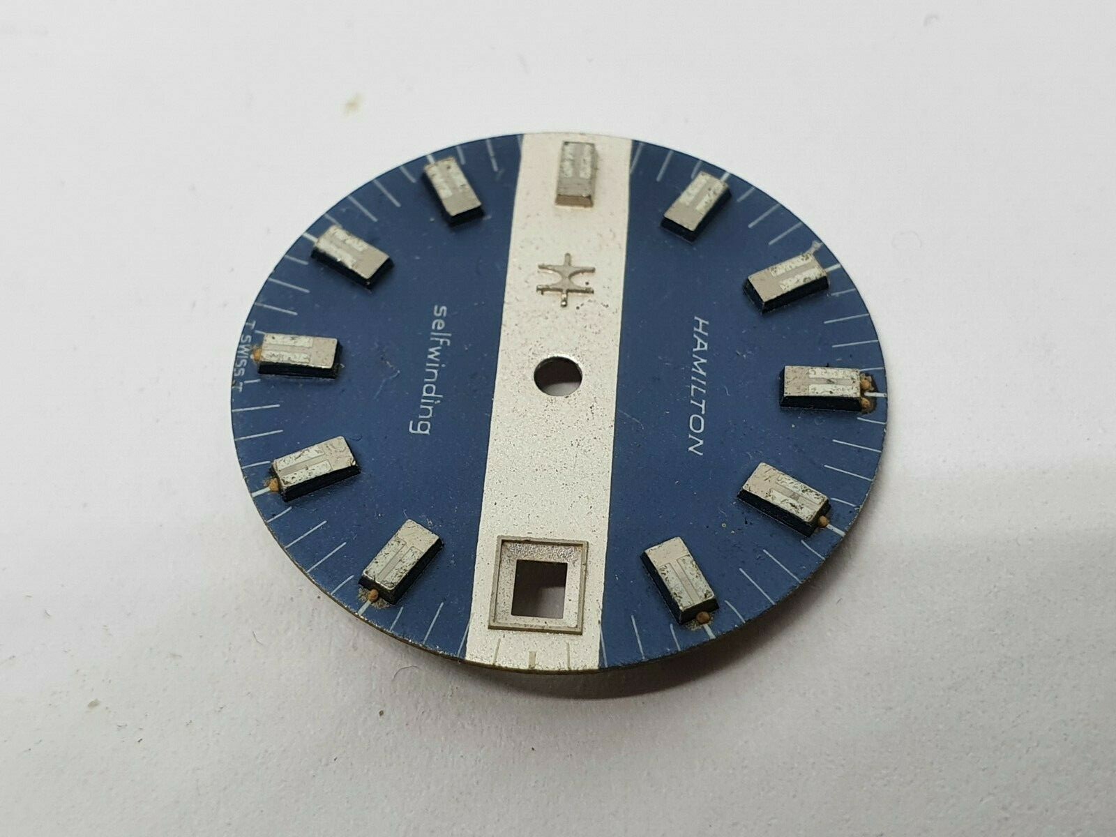 Hamilton Selfwinding blue and silver dial only