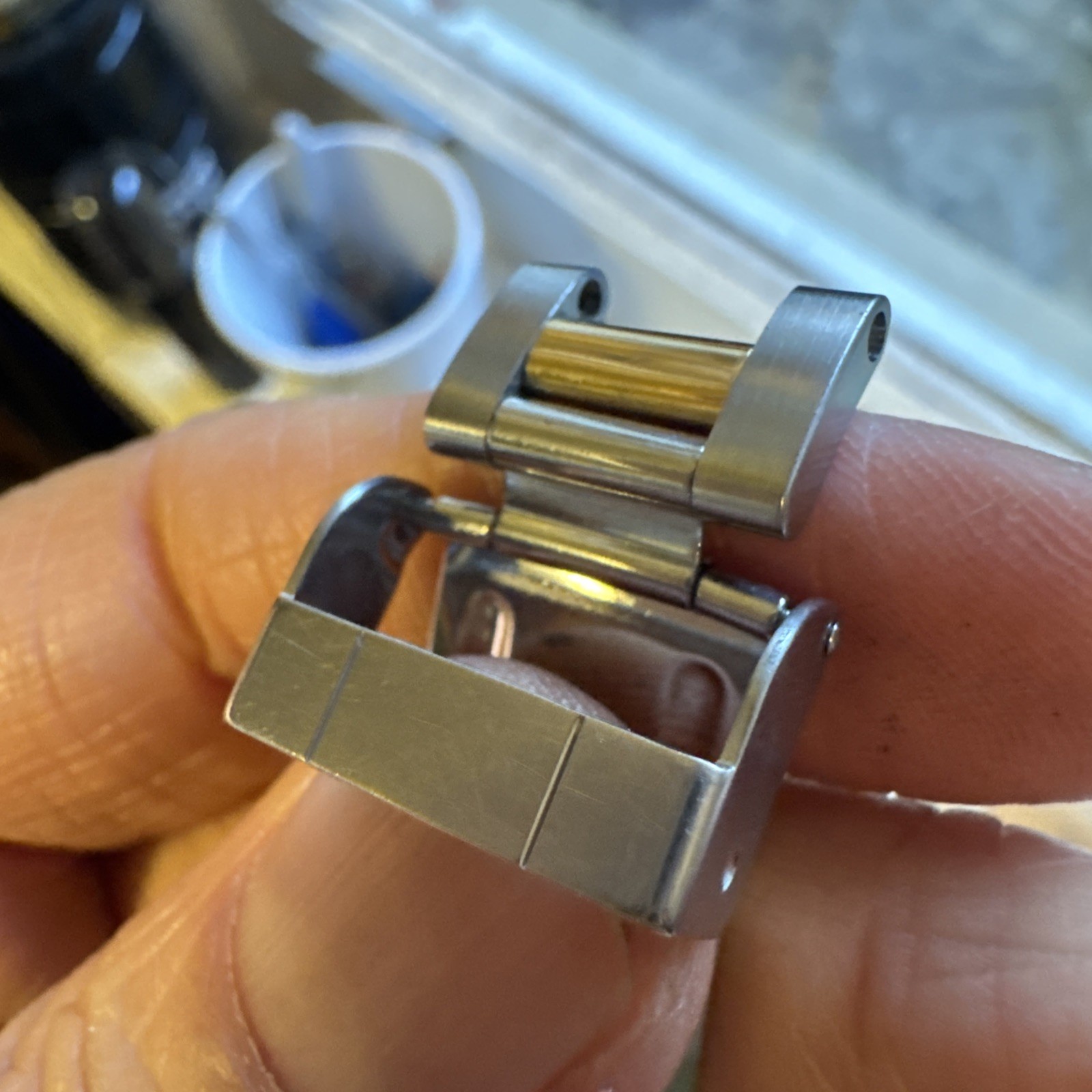 Vintage Rolex 93153-18 16613 16803 Submariner clasp U4 Circa 1988
