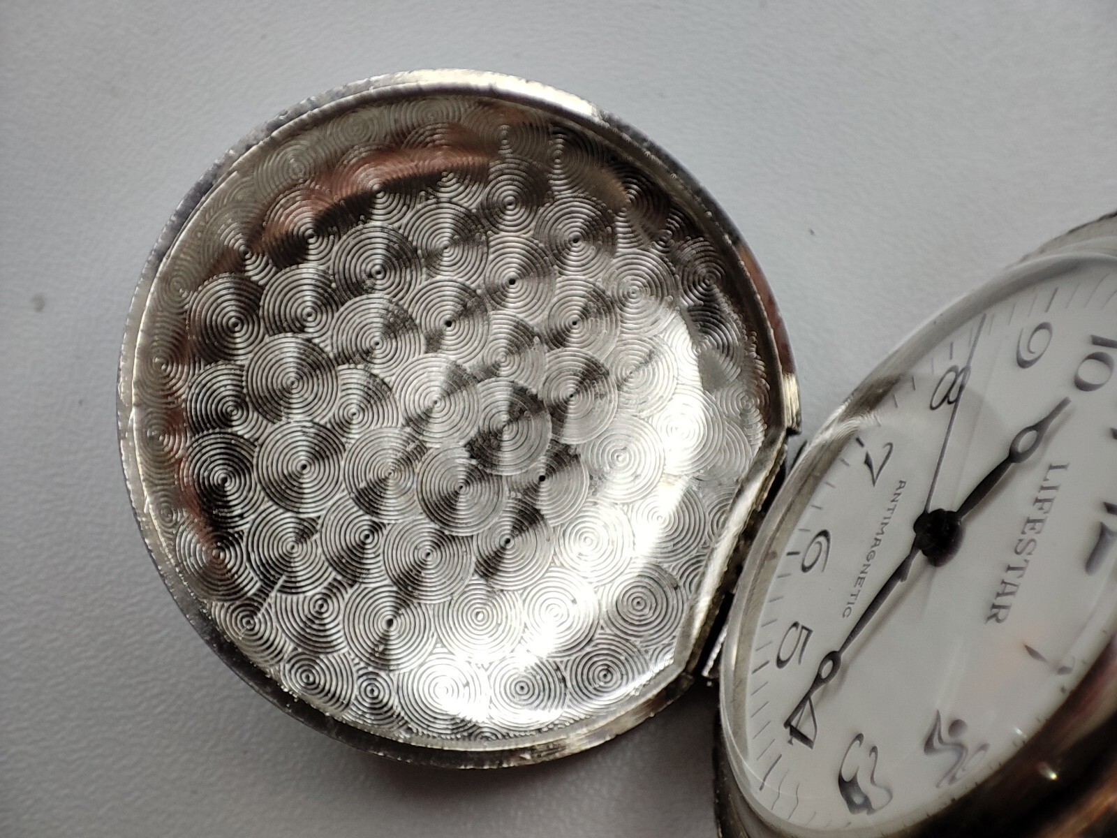 jumping horses pocket Watch lifestar 46.5 mm for parts and spares