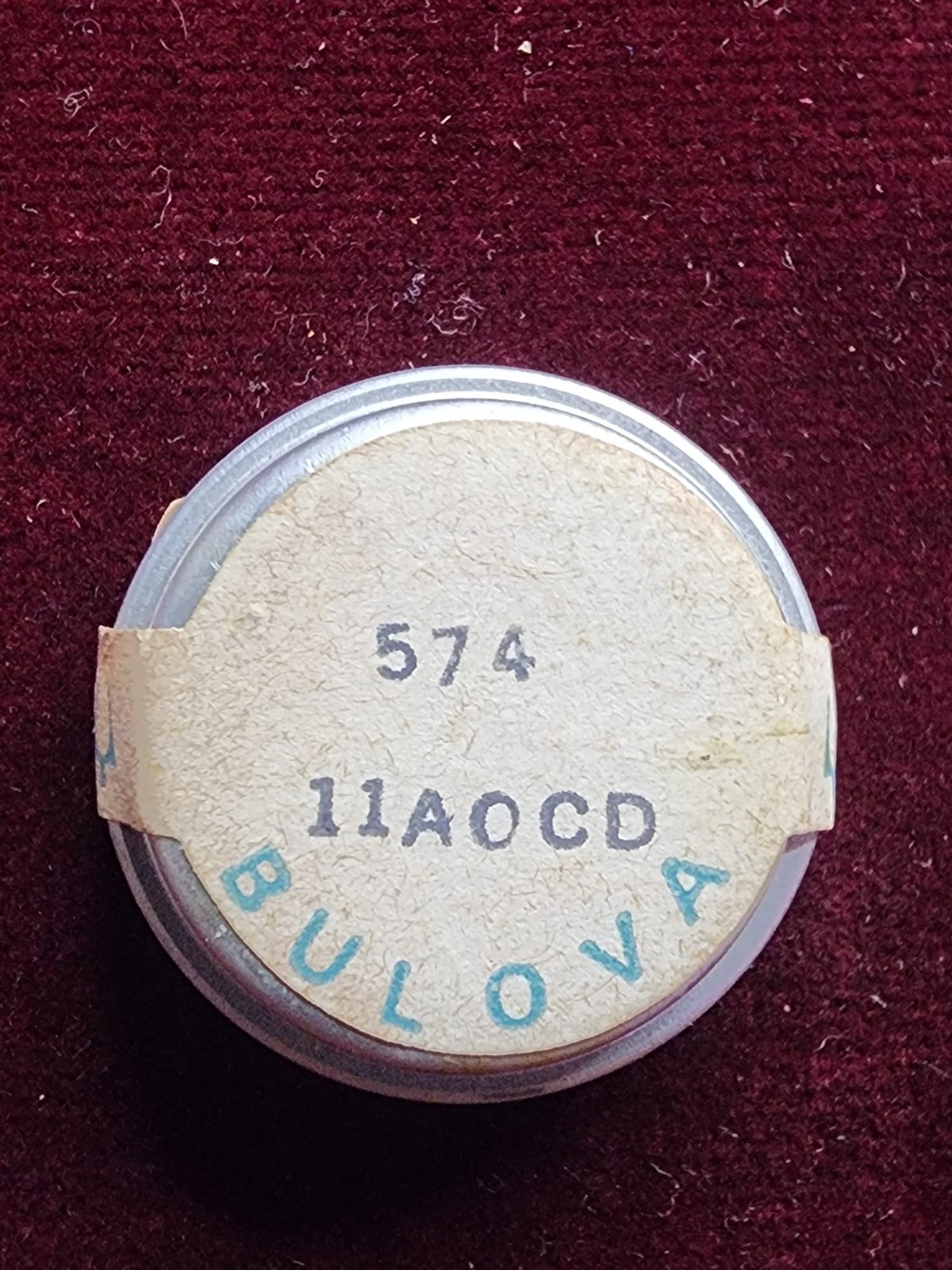 Vintage Bulova 11A0CD Watch Mainspring Barrel Gear Part #574 – Pre-owned