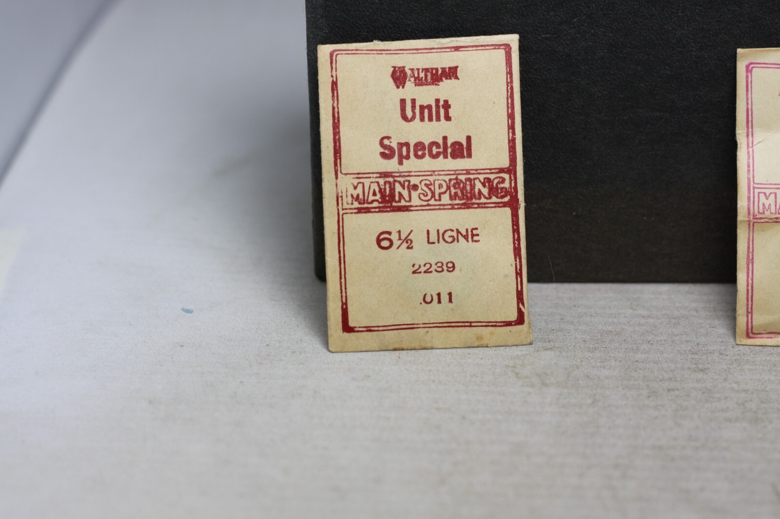 Waltham Factory Mainspring for 6 1/2 ligne Watches No. 2239 – Steel 8p