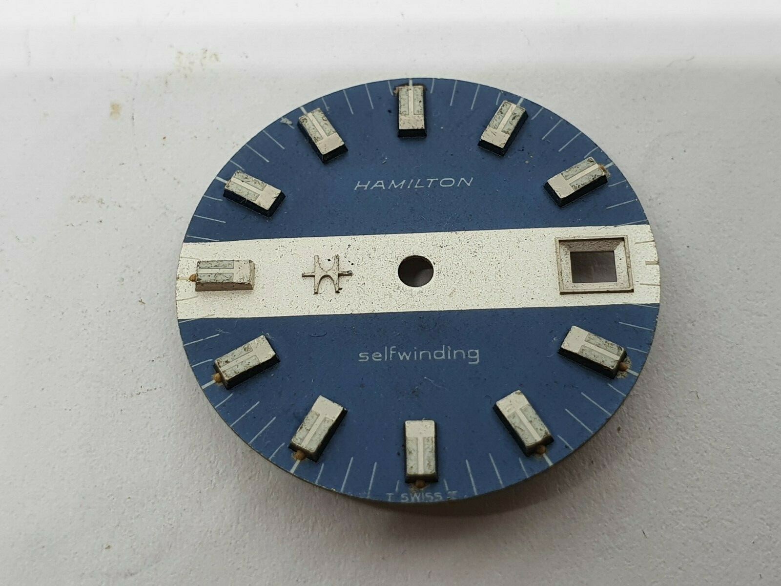 Hamilton Selfwinding blue and silver dial only