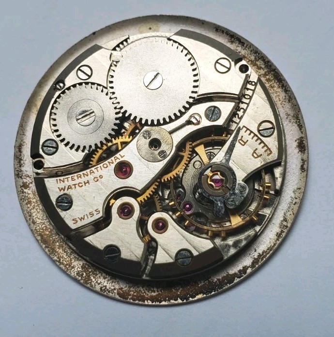 International Watch Co Mechanical Movement Caliber C89 For Parts