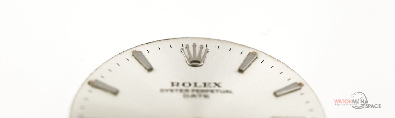 Vintage Men’s Rolex Date NQ 34mm 1500 1501 1503 Silver Stick Dial S/S #L46