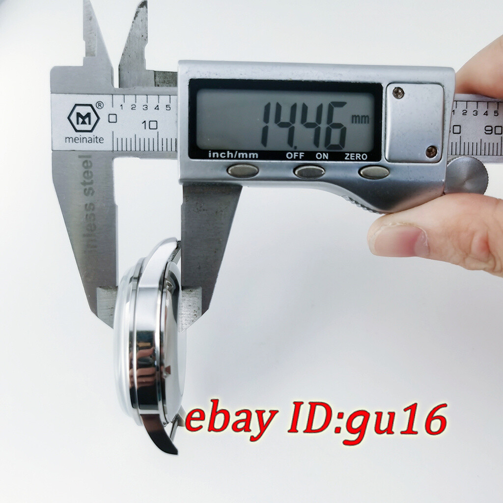 40mm NH35 Bubble Watch Case Silver fit NH35 NH36 NH38 NH70 NH72 movement