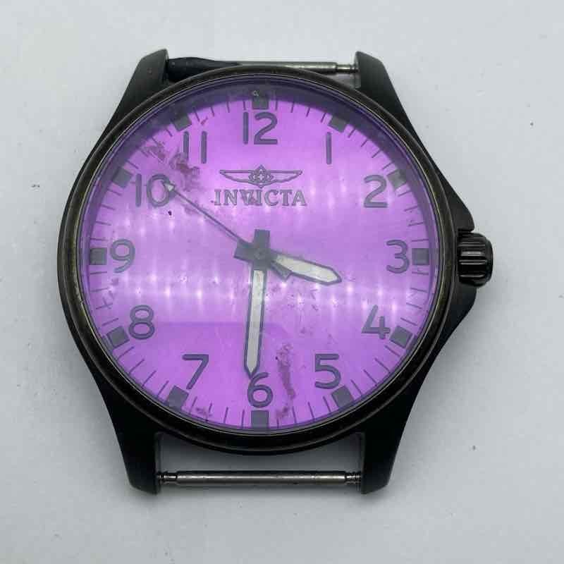 Invicta Specialty 11394 Men’s Black Stainless Steel Quartz Watch Head 49mm